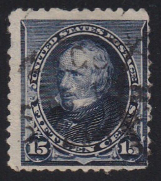 # 227 (1890) Clay - Sgl, Used [1]