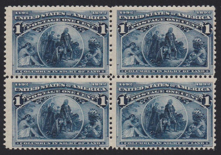 # 230 (1893) Land Sighted - BK/4, MNH