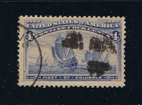 # 233 (1893) 4c Fleet of Columbus - Sgl, Used