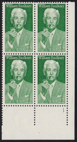 # 2350 (1987) Faulkner - PB, LR #1, MNH