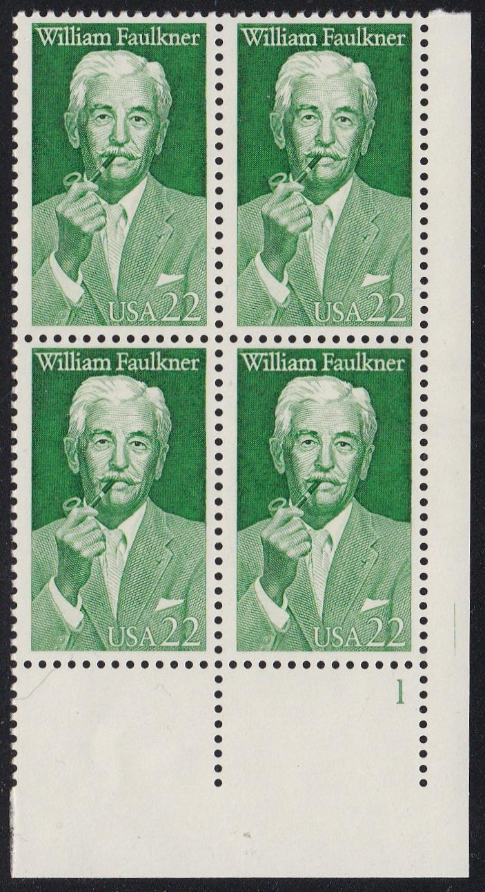 # 2350 (1987) Faulkner - PB, LR #1, MNH