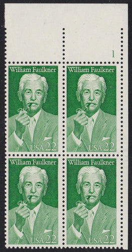 # 2350 (1987) Faulkner - PB, UR #1, MNH