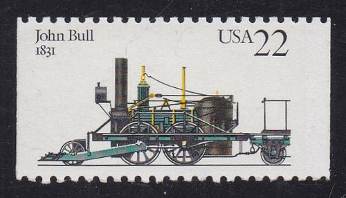 # 2364 (1987) Steam Locomotives, John Bull - Bklt sgl, MNH