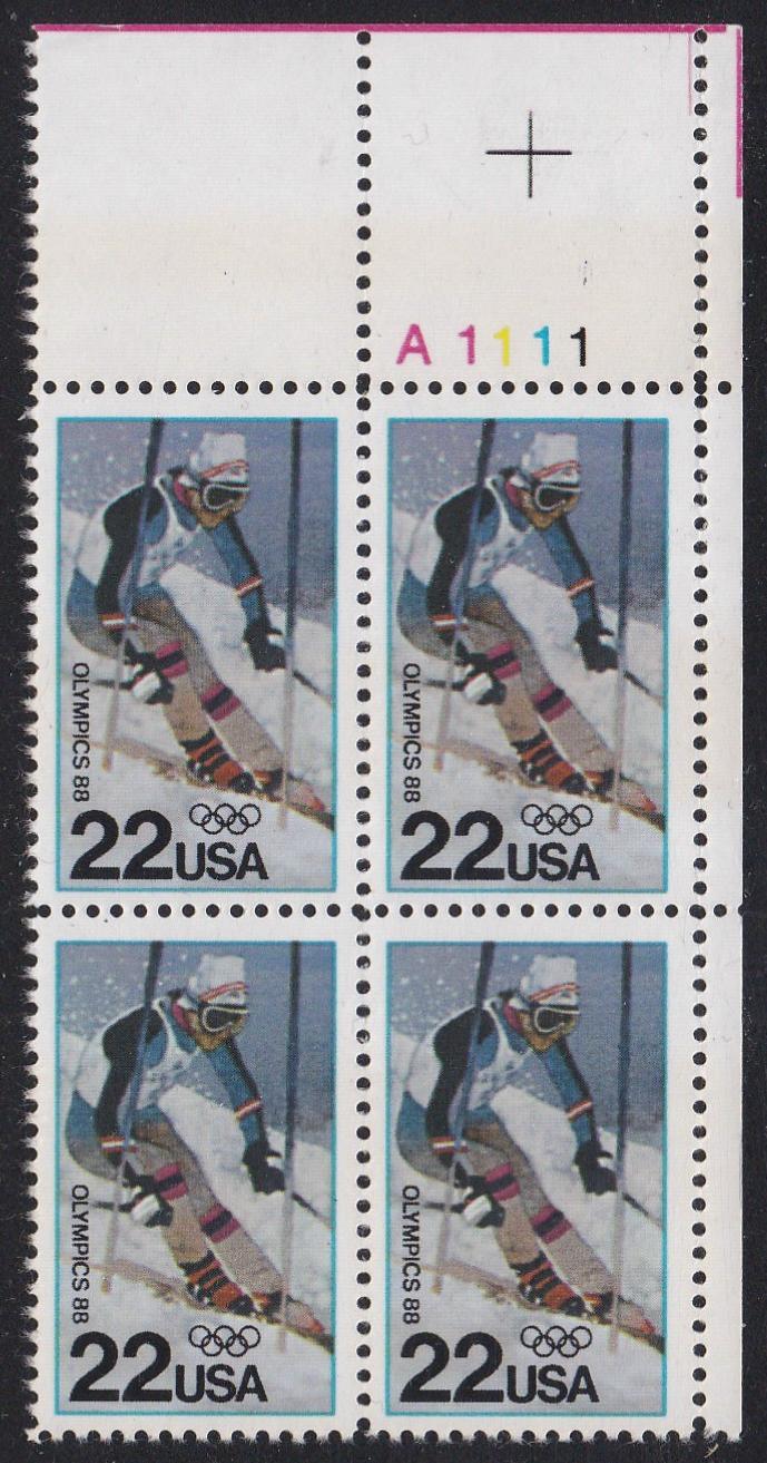 # 2369 (1988) Olympics - PB, UR #A1111, MNH