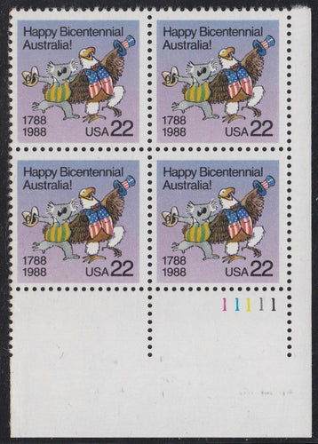 # 2370 (1988) Australia Bicentennial - PB, LR #11111, MNH