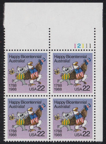 # 2370 (1988) Australia Bicentennial - PB, UR #12111, MNH