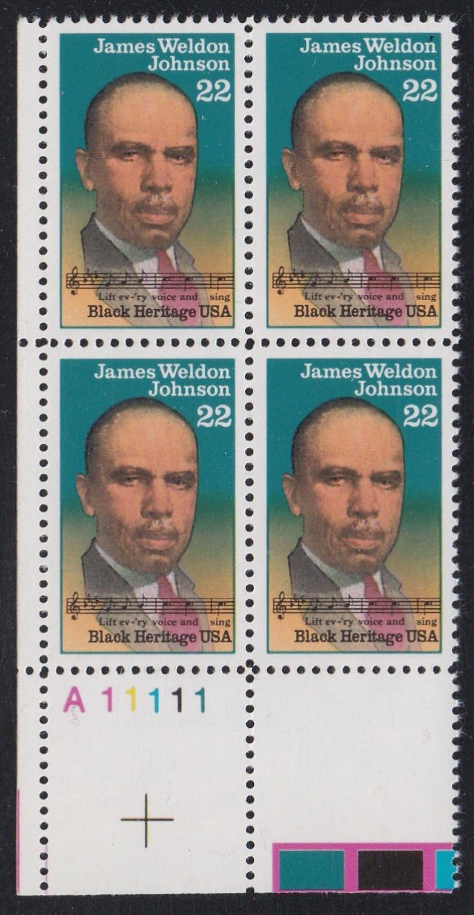 # 2371 (1988) Johnson - PB, LL #A11111, MNH