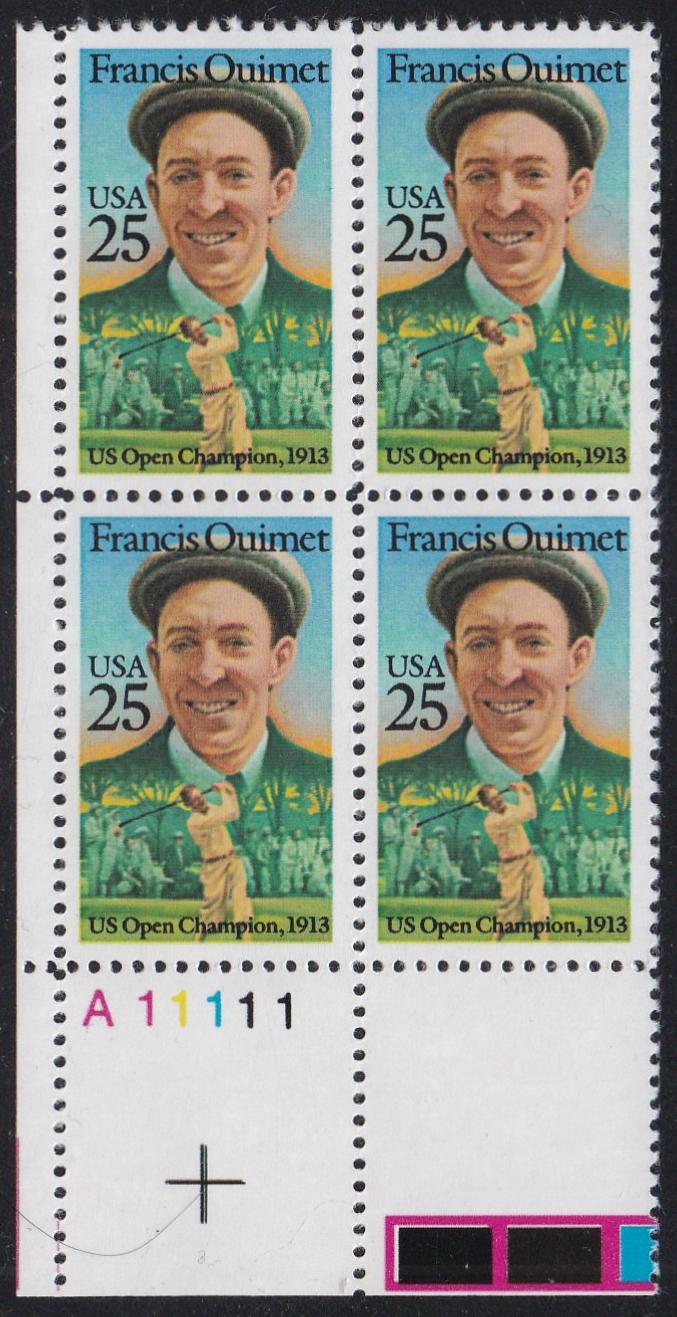# 2377 (1988) Ouimet, Golf - PB, LL #A11111, MNH