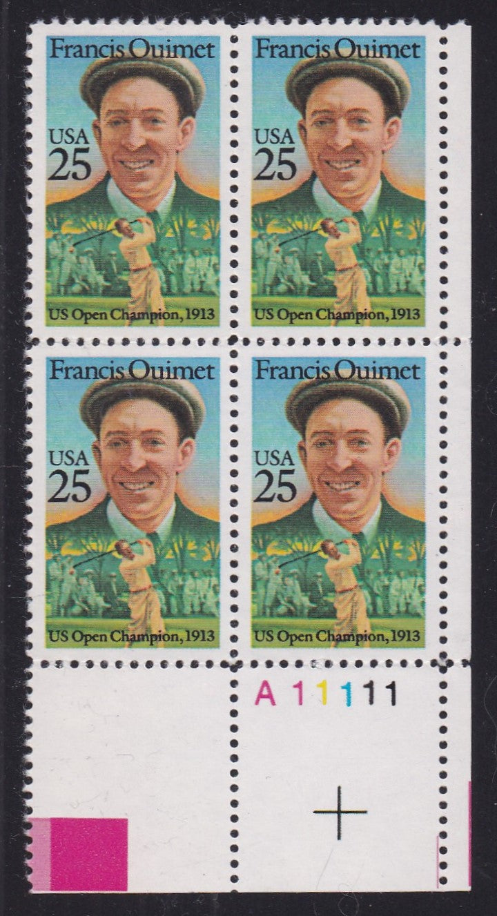 # 2377 (1988) Ouimet, Golf - PB, LR #A11111, MNH