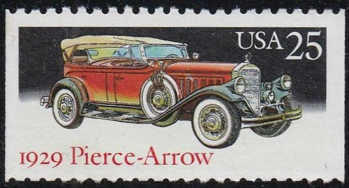 # 2382 (1988) Classic Cars, Pierce-Arrow - Bklt sgl, MNH