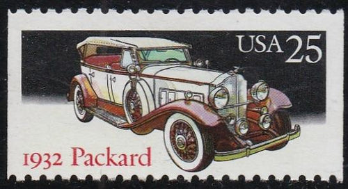 # 2384 (1988) Classic Cars, Packard - Bklt sgl, MNH