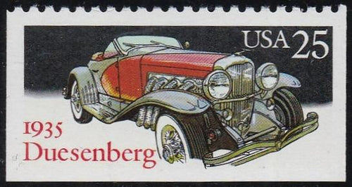# 2385 (1988) Classic Cars, Duesenberg - Bklt sgl, MNH