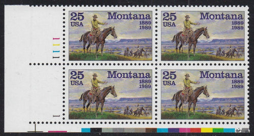 # 2401 (1989) Montana Statehood - PB, LL #1111-1, MNH