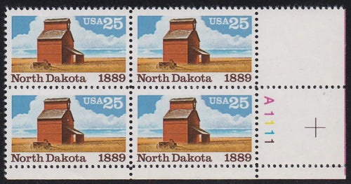 # 2403 (1989) North Dakota Statehood - PB, LR #A1111, MNH