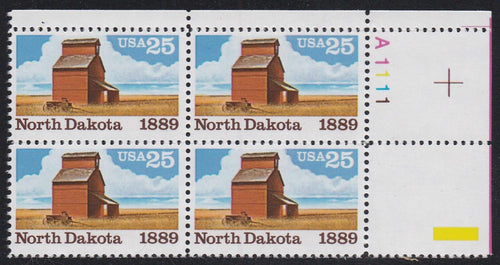 # 2403 (1989) North Dakota Statehood - PB, UR #A1111, MNH