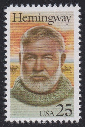 # 2418 (1989) Hemingway - Sgl, MNH