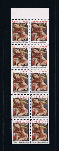 # 2427a (1989) Madonna and Child - Bklt pane, #1, MNH