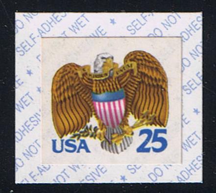 #2431v (1989) Eagle and Shield - Coil Sgl, MNH