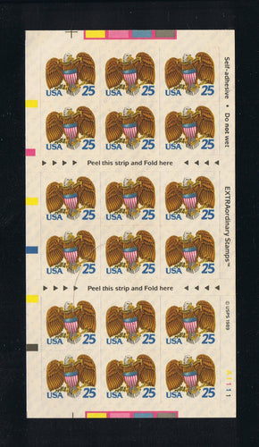 # 2431a (1989) Eagle & Shield - BKLT, LR #A1111, MNH
