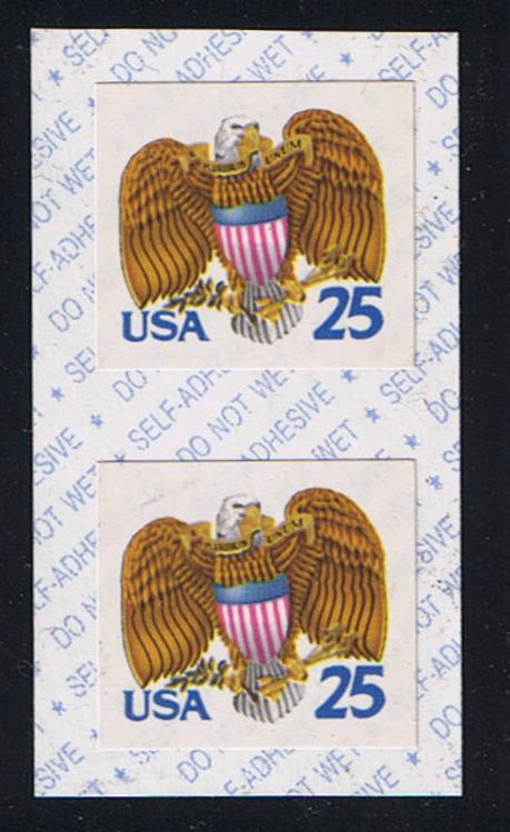 #2431v (1989) Eagle and Shield - Coil Pr, MNH