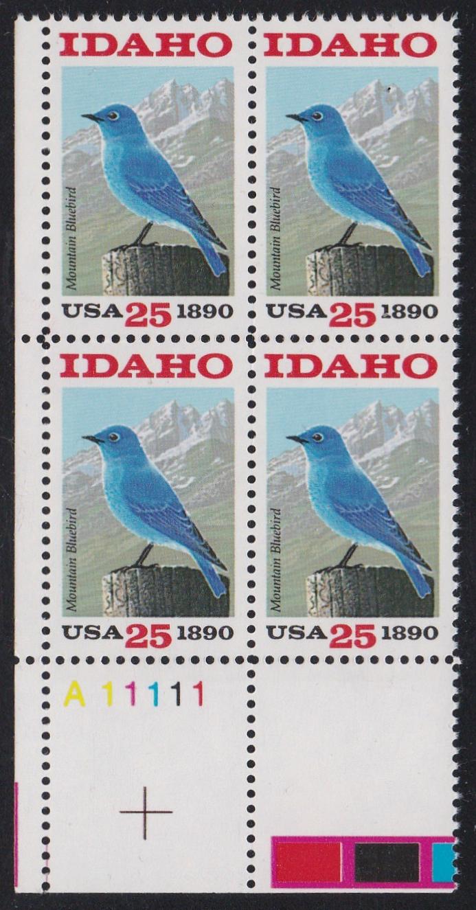 # 2439 (1990) Idaho - PB, LL #A11111, MNH