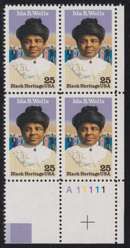 # 2442 (1990) Wells - PB, LR #A11111, MNH