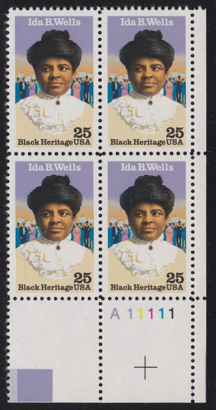 # 2442 (1990) Wells - PB, LR #A11111, MNH