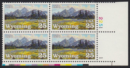 # 2444 (1990) Wyoming - PB, LR #2251-1, MNH