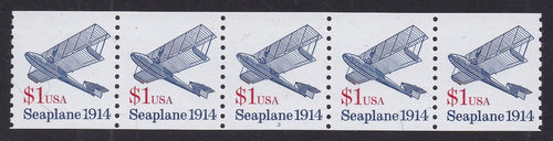 # 2468c (1998) 1914 Seaplane, LGG, GSP Tag - PS/5, #3, VF MNH
