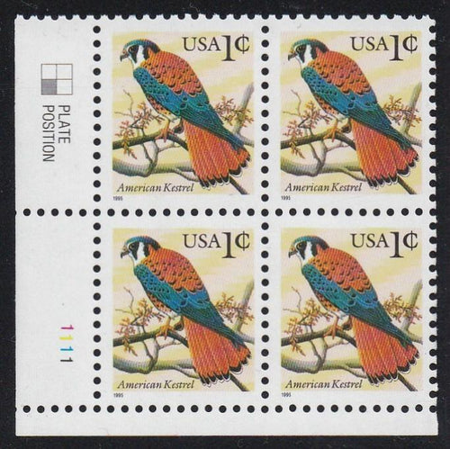 # 2477 (1995) Kestrel, SG - PB, LL #1111, MNH