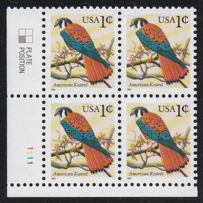 # 2477 (1995) Kestrel, SG - PB, LL #1111, MNH
