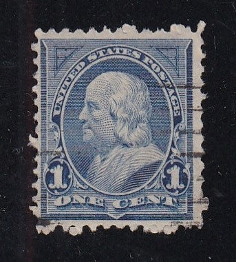 # 247 (1894) Franklin, Blue - Sgl, Used [2]