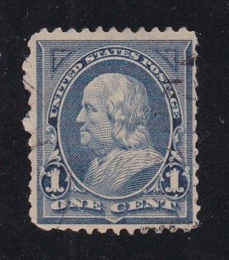 # 247 (1894) Franklin, Blue - Sgl, Used [3]