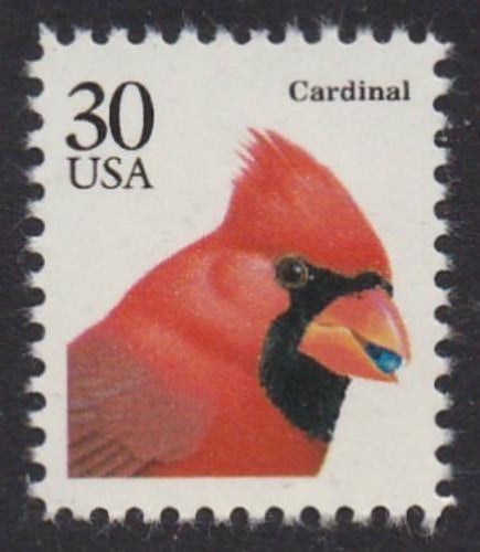# 2480 (1991) Cardinal - Sgl, XF MNH