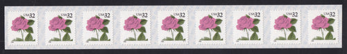 # 2492g (1995) Pink Rose - Coil PS/9, #S111, MNH