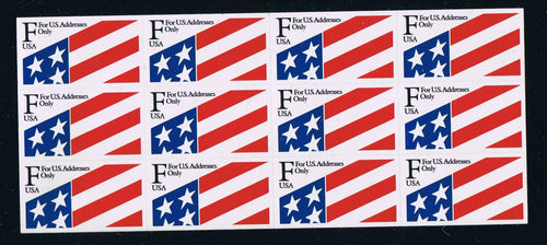# 2522a (1991) Flag, 'F' Transition Rate - BKLT, MNH