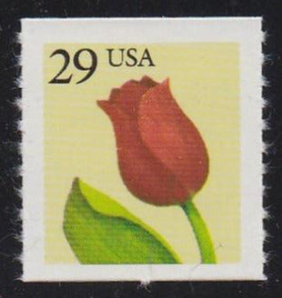 # 2525 (1991) Flower - Coil sgl, XF MNH