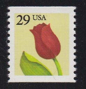 # 2526 (1992) Flower - Coil sgl, XF MNH
