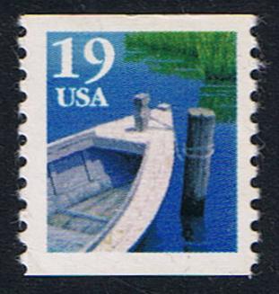 # 2529 (1991) Row Boat, Type I - Coil sgl, MNH