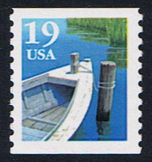 # 2529a (1993) Row Boat, Type II - Coil sgl, MNH