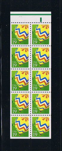 # 2530a (1991) Hot Air Balloons, NF - Bklt pane, #1111, MNH