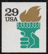 # 2531Ab (1991) Liberty Torch, 2nd Print, SP, Lacquered - Bklt sgl, MNH