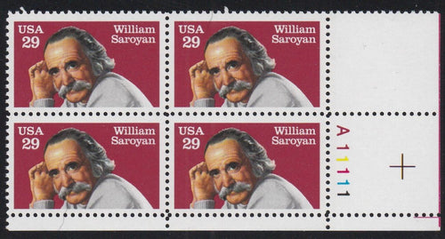 # 2538 (1991) Saroyan - PB, LR #A11111, MNH