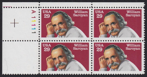 # 2538 (1991) Saroyan - PB, UL #A11111, MNH