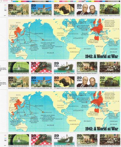 # 2559 (1991) WW II, 1941 - Pane, MNH