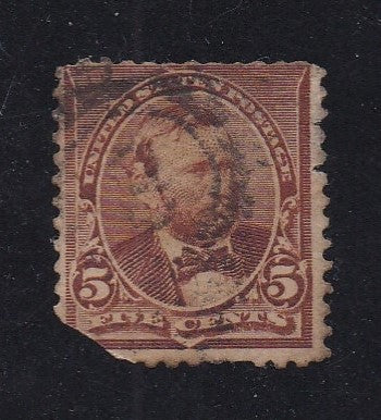 # 255 (1894) Grant - Sgl, Used, filler [1]
