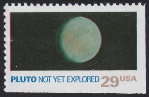 # 2577 (1991) Space / Planets, Pluto - Bklt sgl, MNH