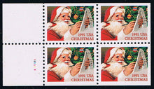 # 2581b-2585a (1991) Santa Christmas - Bklt Panes, Set/5, NB, #A11111, MNH