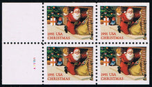 # 2581b-2585a (1991) Santa Christmas - Bklt Panes, Set/5, NB, #A11111, MNH