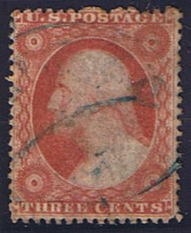 # 25 (1857) Washinton - Used